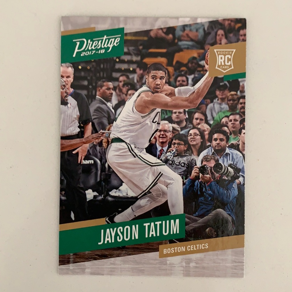 Jayson Tatum rookie card